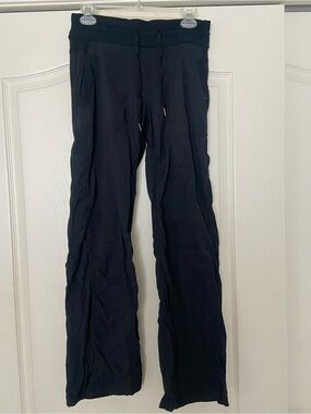 Lululemon Black Drawstring Lounge Pants